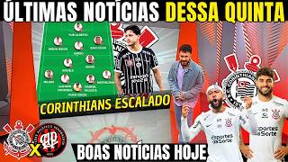 GLOBO ESPORTE CORINTHIANS ESCALADO PRO JOGO DE HOJE COM NOVIDADES NO TIME E MEMPHIS DEPAY ACEITOU