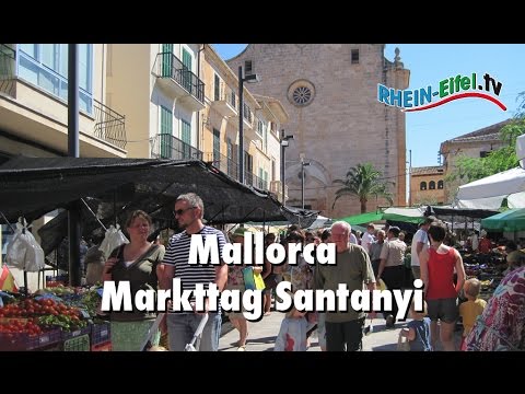 Markttag in Santanyí | Mallorca | Rhein-Eifel.TV