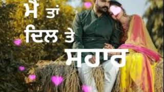 Gf 💏 bf love New Punjabi romantic song latest WhatsApp status video || punjabi status love status