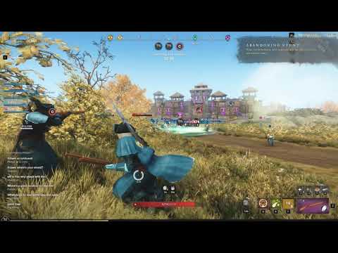 Offensive siege in New World Beta | Elevate VS Kraken | Musket Squad