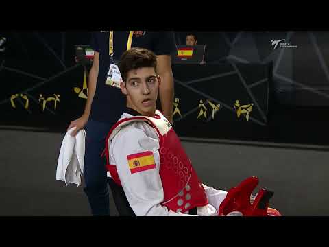 316 M-58kg R-32 LOTFI H. IRI 🔵 vs 🔴 VICENTE YUNTA A. ESP I Guadalajara 2022 WT Championships