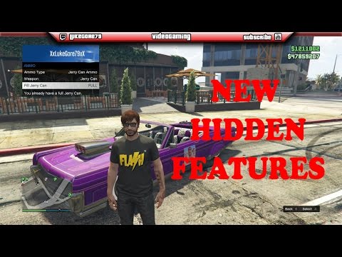 GTA5 Online - Top 4 New Secret Features (Lowrider DLC)