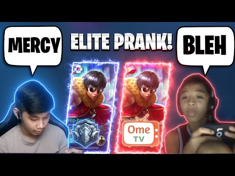 TOP GLOBAL CHOU NAGPANGGAP NA ELITE SA OMETV AT NAGHAMON NG 1V1 😂 BAKIT DAW ANLAKAS NG ELITE? 🤣🤣🤣