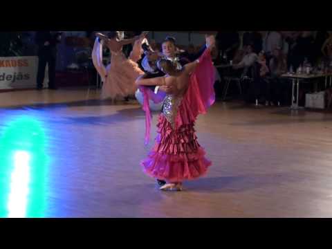 Latvia Open 2011 Junior II ST Kaspars Ivanovs - Ruta Sina 1.4fin foxtrot