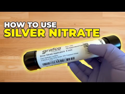 How to use silver nitrate