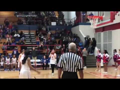 High school junior basketball player sinks inspirational shot | ESPN
