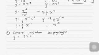 diferensial fungsi sederhana #MatematikaEkonomi