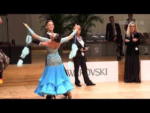 Yaroslav Kiselev - Sofia Philipchuk RUS | Slow Foxtrot | WDSF Junior II Standard | GOC 2018