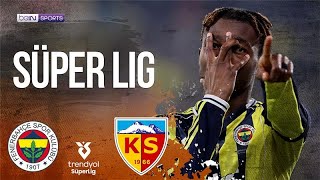 Fenerbahce vs Kayserispor | SüperLig HIGHLIGHTS | 11/09/25 | beIN SPORTS USA