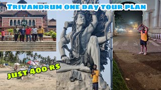 Trivandrum one day tour plan|Trivandrum tourist places in tamil|kovalam beach|azhimala sivan temple