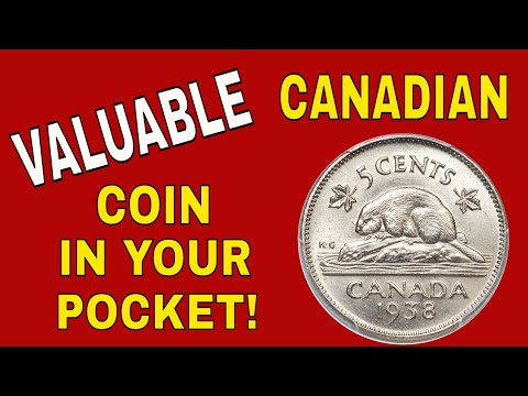 Check your change for this rare Canadian 5 cent coins worth money! Foreign coins o look for!