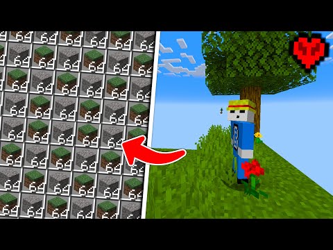 B21 -  I have INFINITE Resources thanks to this TECHNIQUE on Minecraft SkyBlock Hardcore!  (or not)