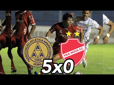 [Acervo] Aparecidense 5x0 Vila Nova (Campeonato Goiano 2013)