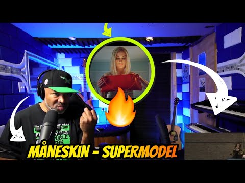 Måneskin - SUPERMODEL (Official Video) - Producer Reaction