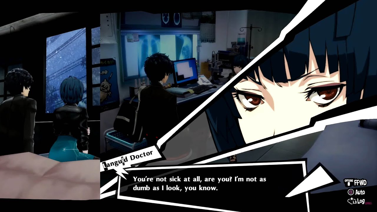 Persona 5 Royal Takemi Romance - Confidant Rank 1 to 10 (All Tae Takemi Scenes)