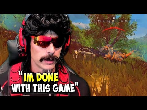 DrDisRespect RAGE QUITS BLACKOUT! and Reacts to VR Motion Simulator (10/26/18)