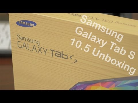 Samsung Galaxy Tab S 10.5 Unboxing! (4K)