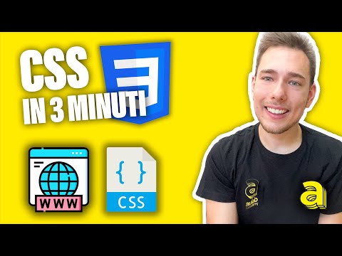 Ti spiego CSS in 3 MINUTI