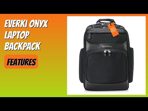REVIEW (2025): Everki Onyx Laptop Backpack. Features