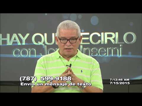 Hay Que Decirlo 07-15-15 (05) - Contestando Textos del Público