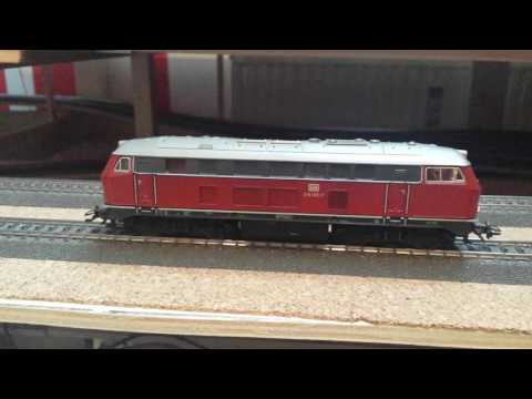 Märklin Br 216 aus Startpackung 29710 mit ESU Loksound 4.0 mfx M4 Langsamfahreigenschaften