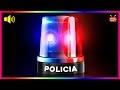 Sonido de Sirena de Policía - Sonidos de Patrulla de Policia