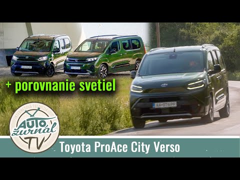 Toyota ProAce City Verso Long 1.5 D-4D facelift TEST 2024 + porovnanie svetiel s Opel Combo obrazok
