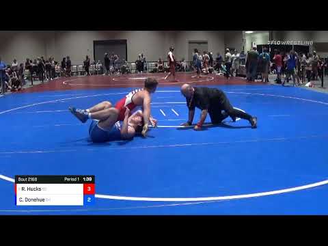 195 Lbs Quarterfinal - Riley Hucks, SC Vs Charles Donehue, OH 70cb