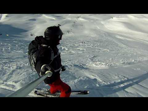 Off-Piste Skiing in La Plagne... Steep and Deep. :-)