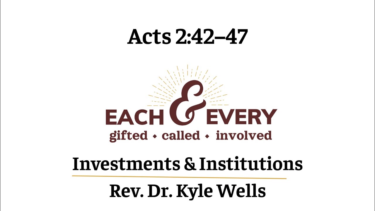 Investments & Institutions