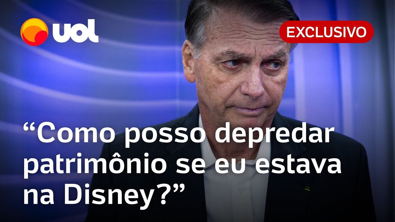 Sem provas, Bolsonaro acusa esquerda por 8 de Janeiro: 'Todo o governo estava na mão do Lula'