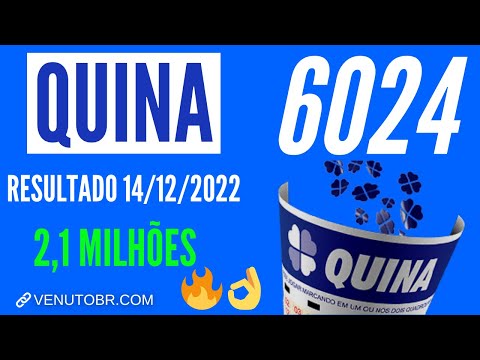 🍀 Resultado Quina 6024