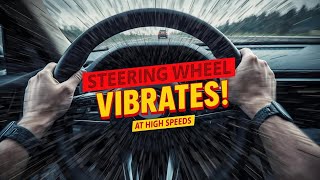 Steering Wheel Vibrates at High Speeds? Causes & Fixes Explained!