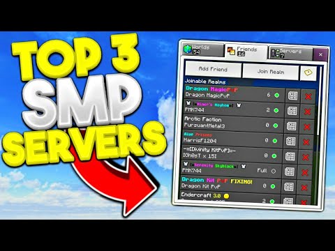 Insane MCPE Servers YOU Must Join NOW! (1.16+)