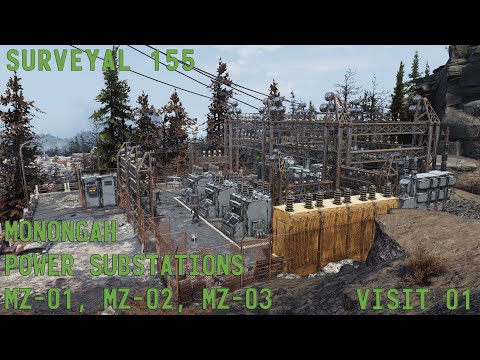 Fallout 76 Surveyal Project 155 - Monongah Power Substations MZ-01, MZ-02, and  MZ-03
