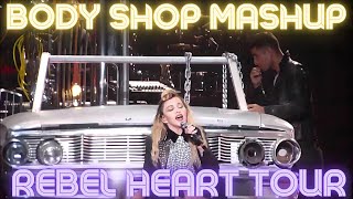 Madonna's Body Shop Mashup Performance at Rebel Heart Tour Live #Madonna #BodyShop #RebelHeartTour