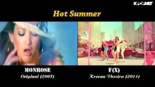 Hot Summer - f(x) vs Monrose