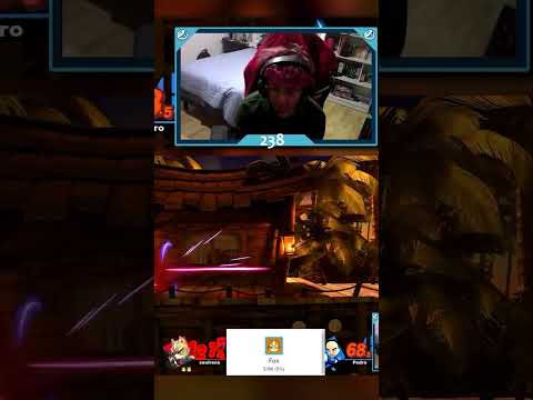 BRO REALLY THOUGHT HE COULD CAMP ME! | Smash Bros Ultimate #shorts