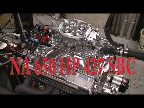 SBC, NA 650 HP 427CI(7L) from NRE. Amazing Small Block Chevy! Episode 211.
