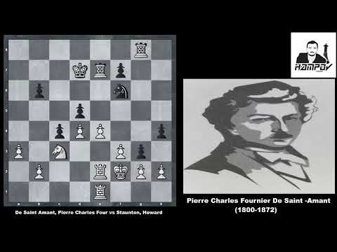 Pierre Charles Fournier De Saint -Amant (1800-1872) - Game2. #chess