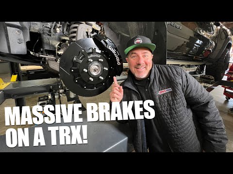 Installing HUGE Wilwood brakes on a RAM TRX