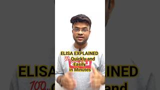 ELISA EXPLAINED 💯 Quickly and Easily in Minutes