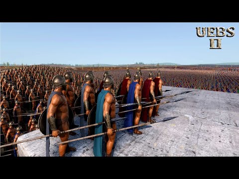 CAN 450,000 SPARTANS DEFEAT 1,000,000 ROMAN SOLDIERS? | Ultimate Epic Battle Simulator 2 | UEBS 2