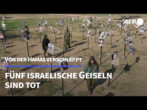 Israel bestätigt Tod von fünf Hamas-Geiseln | AFP