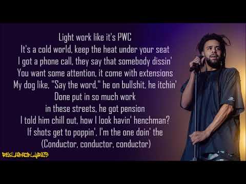 J. Cole - 7 Minute Drill (Lyrics)