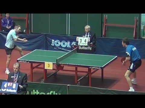 Sergey ELIZAROV vs Valeriy ZONENKO Moscow Championships 2014 Table Tennis Table Tennis