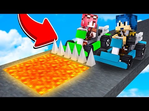 LA GARA CON LE TRAPPOLE DI MINECRAFT!! *DIFFICILE*