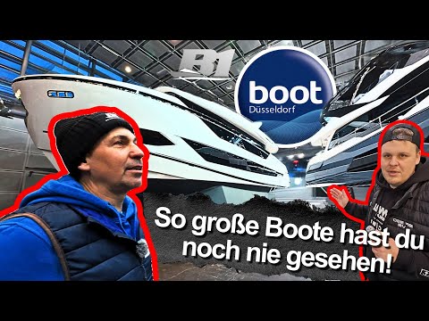 THE WORLD'S LARGEST BOAT SHOW, WE'LL TAKE YOU WITH YOU. B1 AT BOOT DÜSSELDORF.