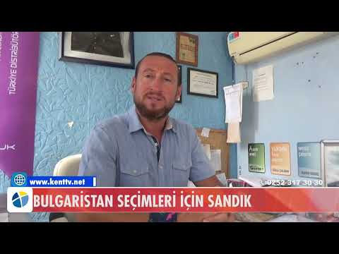 BULGARİSTAN SEÇİMLERİ İÇİN SANDIK