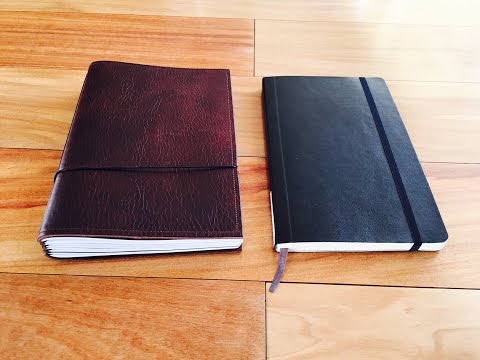 Moleskine vs X17 Notebook Comparison